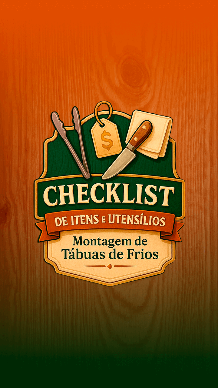 Checklist de Itens e Utensílios